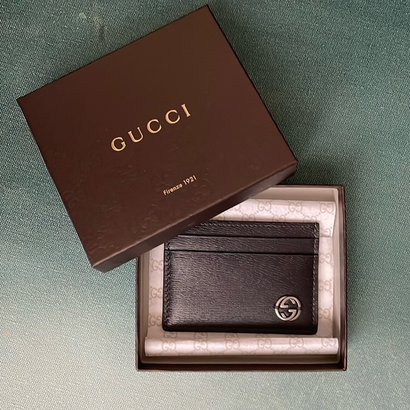 Authentic Gucci Cardholder Leather Wallet - Picture 2 of 12